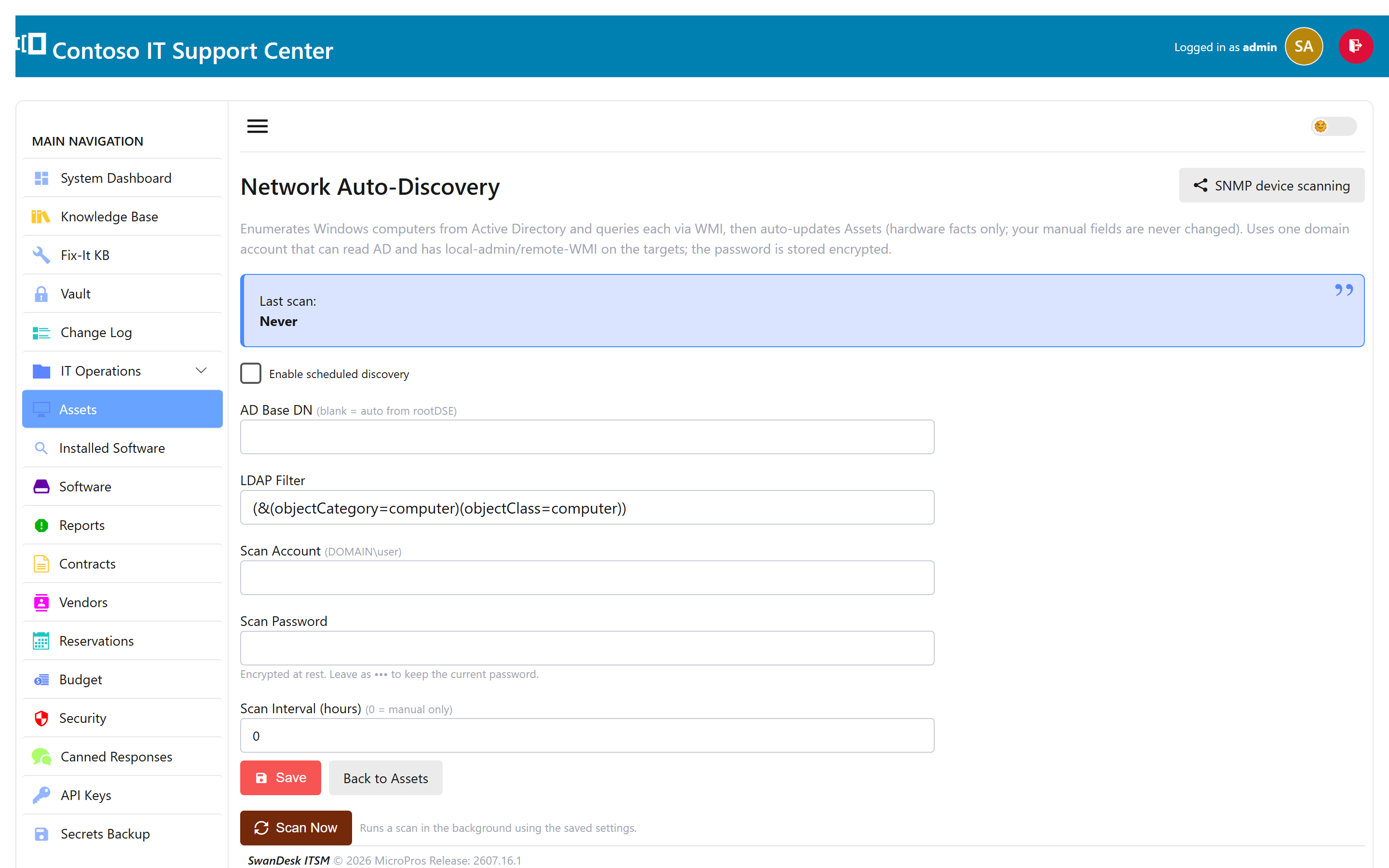 Network auto-discovery
